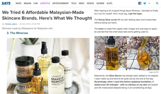 We Tried 6 Affordable Malaysian-Made Skincare Brands. Here's What We Thought - The Mineraw
