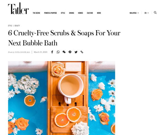6 Cruelty-Free Scrubs & Soaps For Your Next Bubble Bath - The Mineraw
