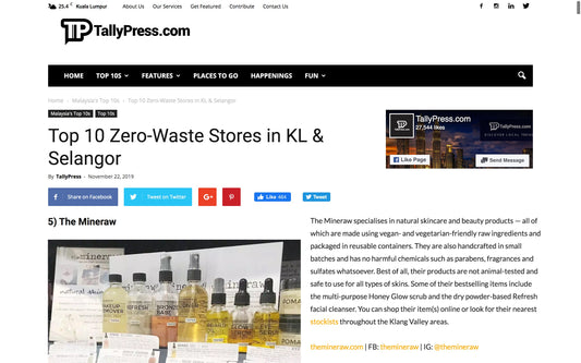 Top 10 Zero-Waste Stores in KL & Selangor - The Mineraw