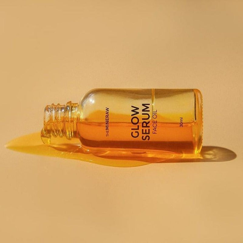 the mineraw glow serum face oil natural skincare malaysia kuala lumpur jojoba oil rosehip oil tea tree acne skin oily